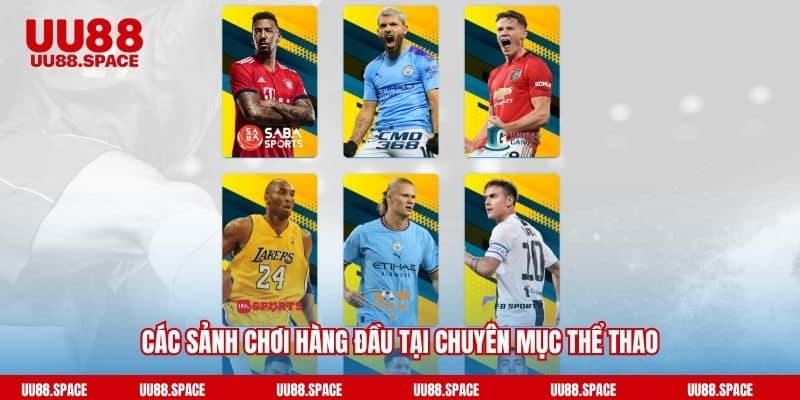 Các sảnh chơi hàng đầu tại chuyên mục thể thao