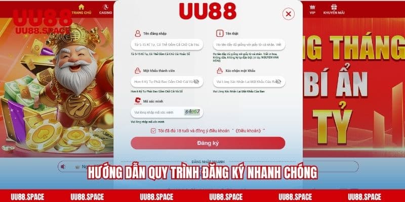 Hướng dẫn quy trình đăng ký nhanh chóng